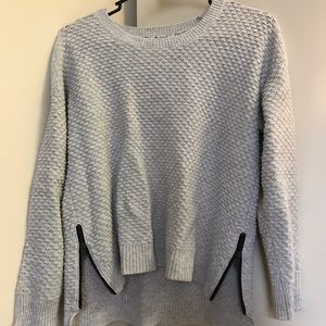 Madewell light gray sweater
